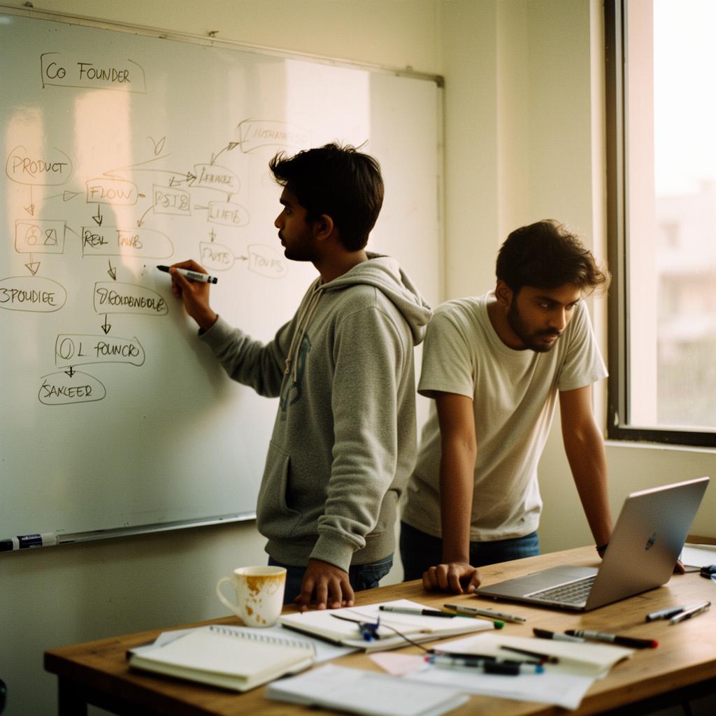 Origin X Empire student startup co-founders building their company on campus